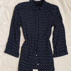 ZARA - POLKA DOT BLOUSE
